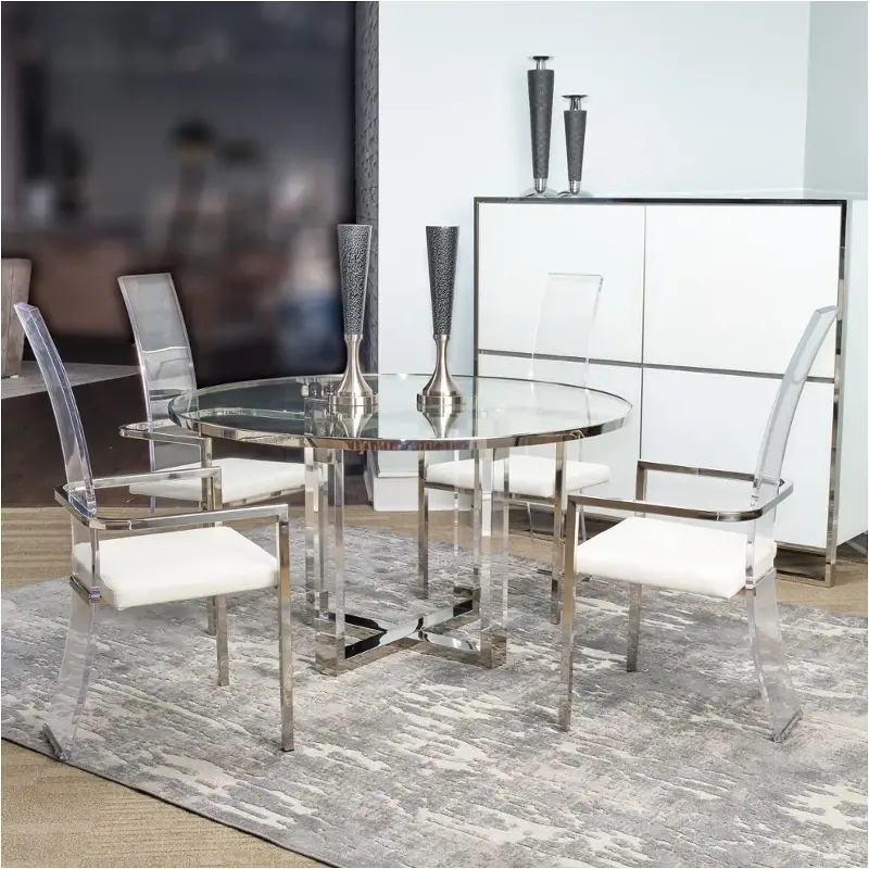 9016001-13 Aico Furniture State St Dining Room Furniture Dining Table