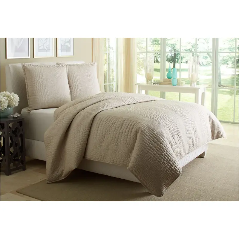 Bcs-qd03-dash-nat Aico Furniture Dash Bedding Comforter