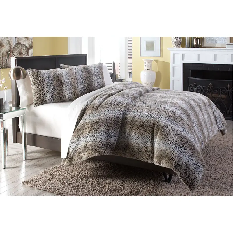 Bcs-qd03-kasbah-brn Aico Furniture Kasbah Bedding Comforter