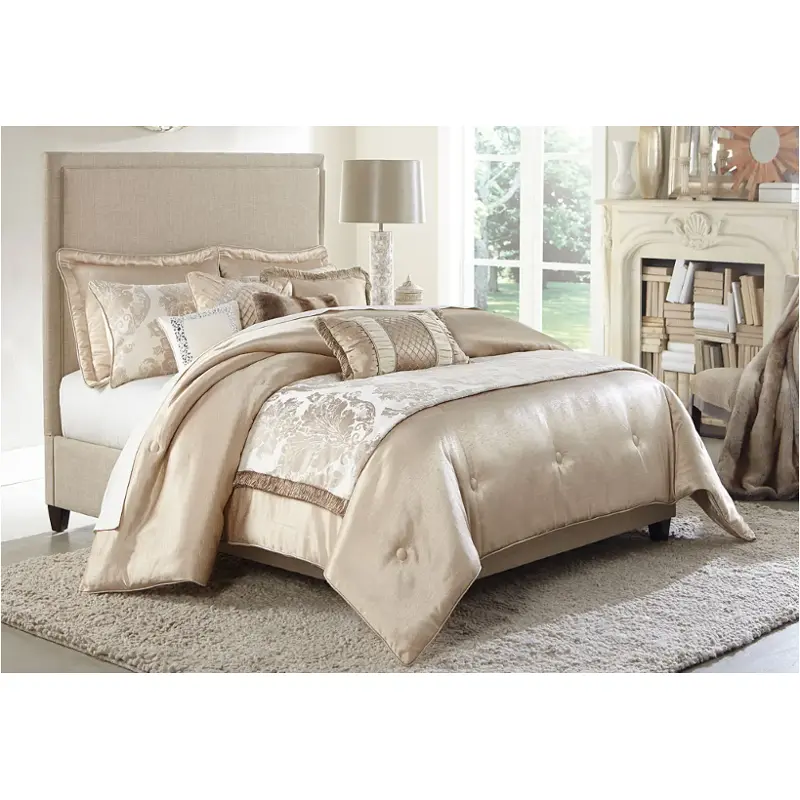 Bcs-ks10-plrmo-san Aico Furniture Palermo Bedding Comforter