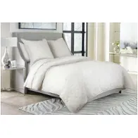 Bcs-qd03-trubc-wht Aico Furniture Trabuco Bedding Comforter