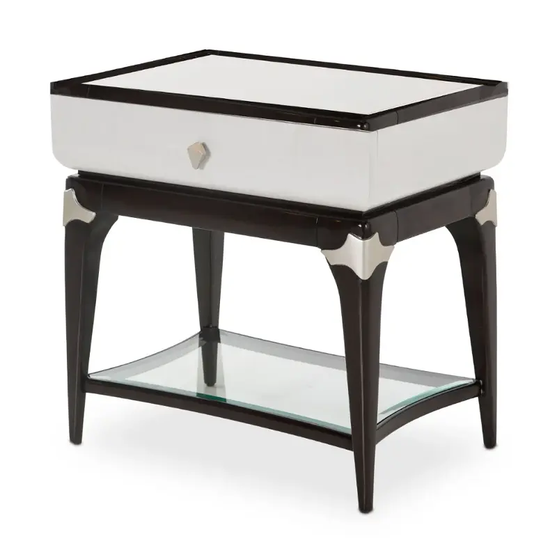 9003222-409 Aico Furniture Paris Chic Bedroom Furniture Nightstand