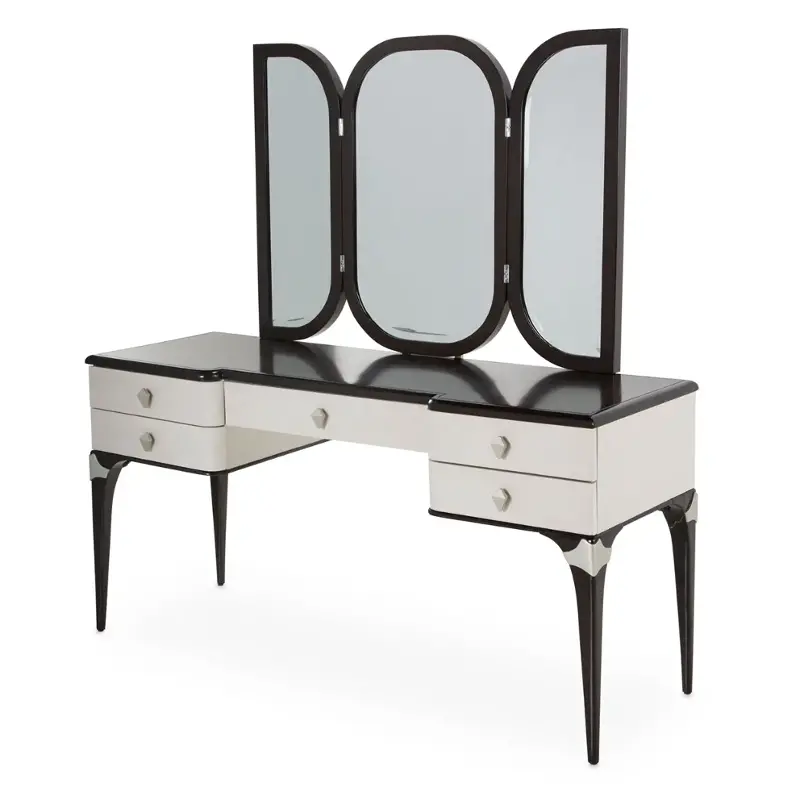 9003058-409 Aico Furniture Paris Chic Bedroom Furniture Vanitie