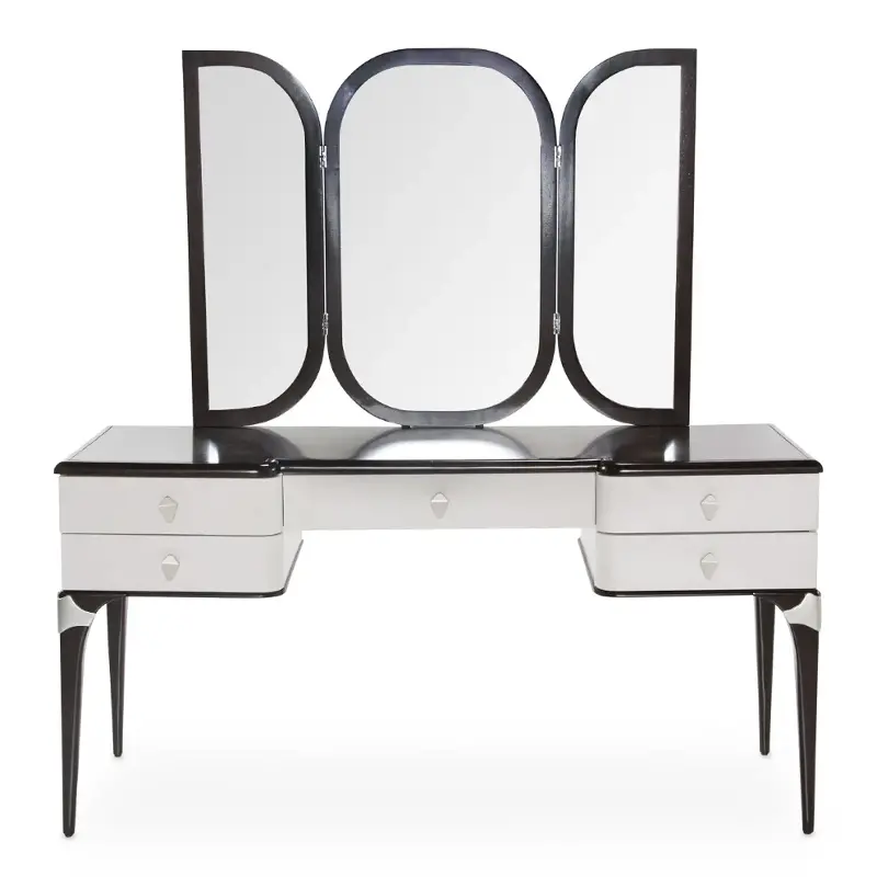 9003068-409 Aico Furniture Paris Chic Bedroom Furniture Mirror