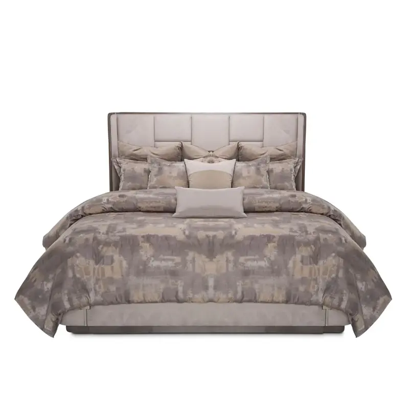 9006000qnm3-220 Aico Furniture Roxbury Park Bedroom Furniture Bed