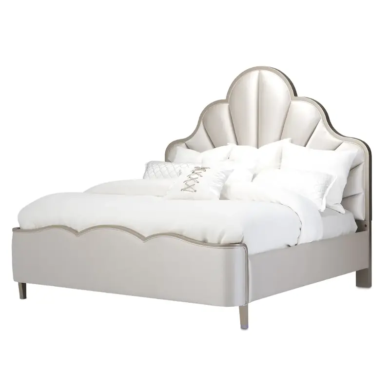 9007010-822 Aico Furniture Malibu Crest Bedroom Furniture Bed