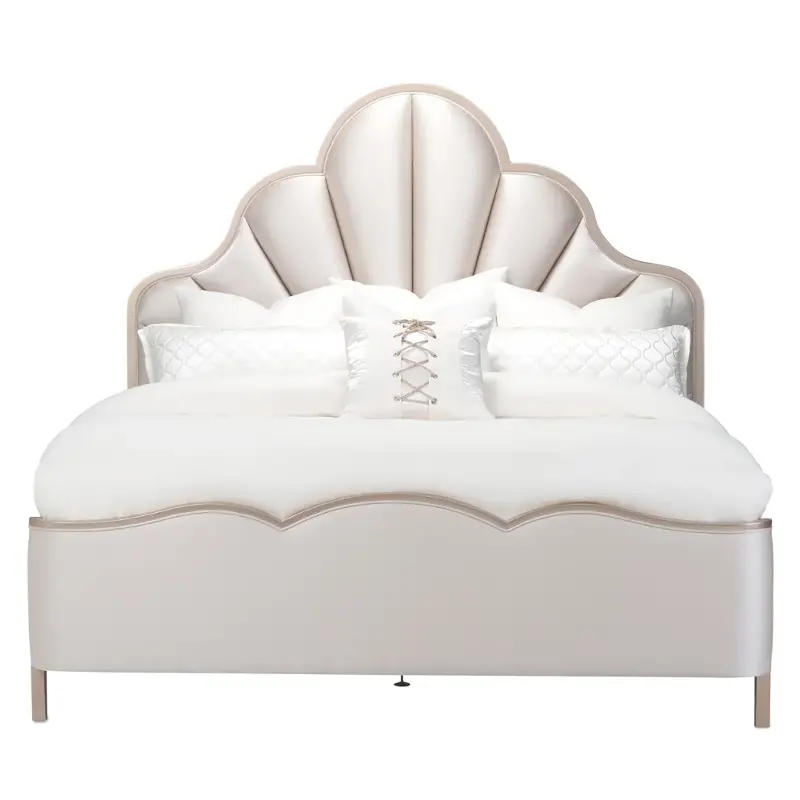 9007135-822 Aico Furniture Malibu Crest Bedroom Furniture Bed