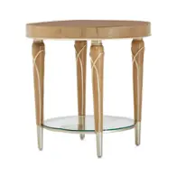 9008202-134 Aico Furniture Villa Cherie - Caramel Bedroom Furniture End Table