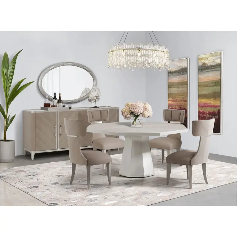 9032001b-823 Aico Furniture Lanterna Dining Room Furniture Dining Table