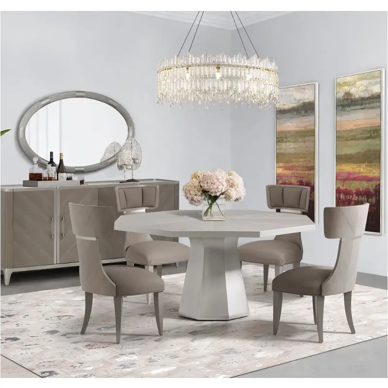 9032001-823 Aico Furniture Lanterna Dining Room Furniture Dining Table