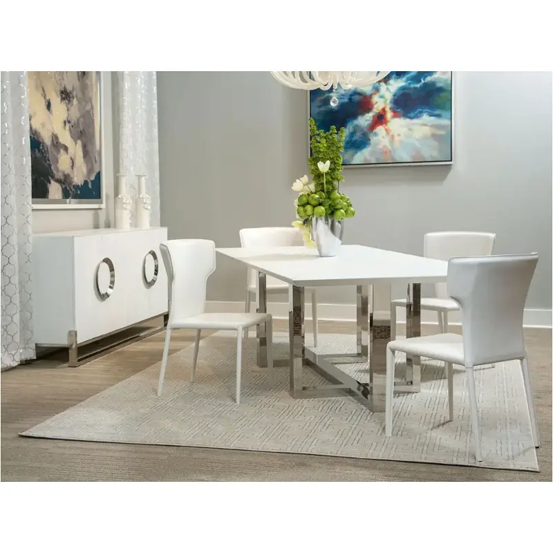 9018000-116 Aico Furniture Halo Dining Room Furniture Dining Table