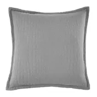 Bcs-euro-trent-gry Aico Furniture Trent Bedding Pillow