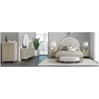 Ki-eclp014-135-ck Aico Furniture Eclipse Bedroom Furniture Bed