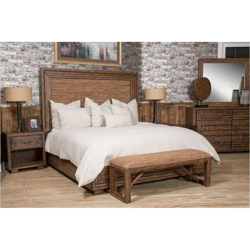 Ki-crln132-407n Aico Furniture Carrollton - Vtn Bedroom Furniture Bed Frame