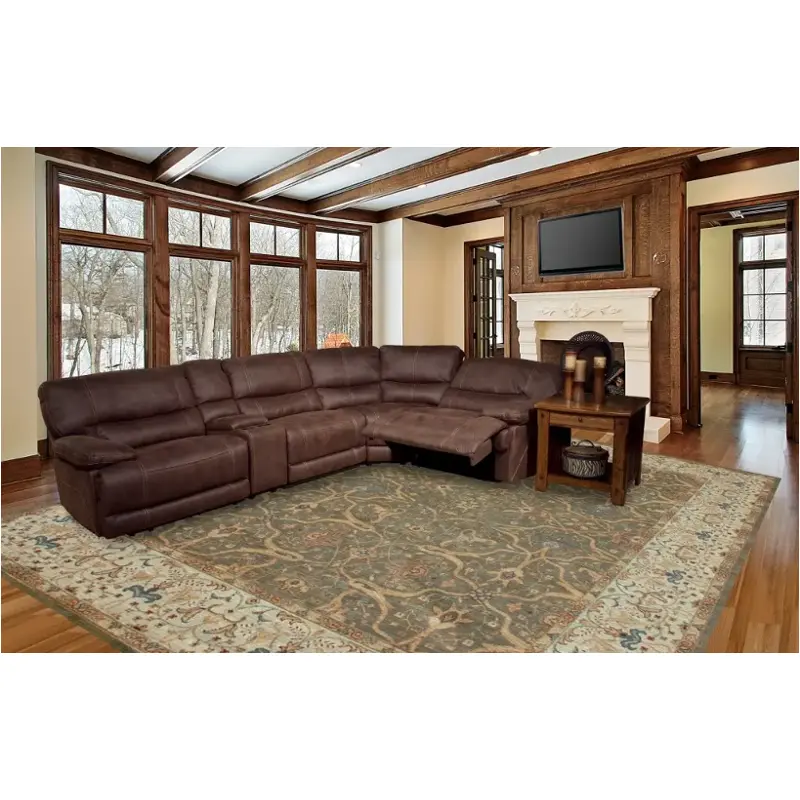 Mpeg811lp-dk Parker House Furniture Pegasus - Dark Kahlua Living Room Furniture Sectional