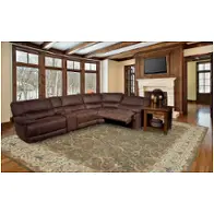 Mpeg811lp-dk Parker House Furniture Pegasus - Dark Kahlua Living Room Furniture Sectional