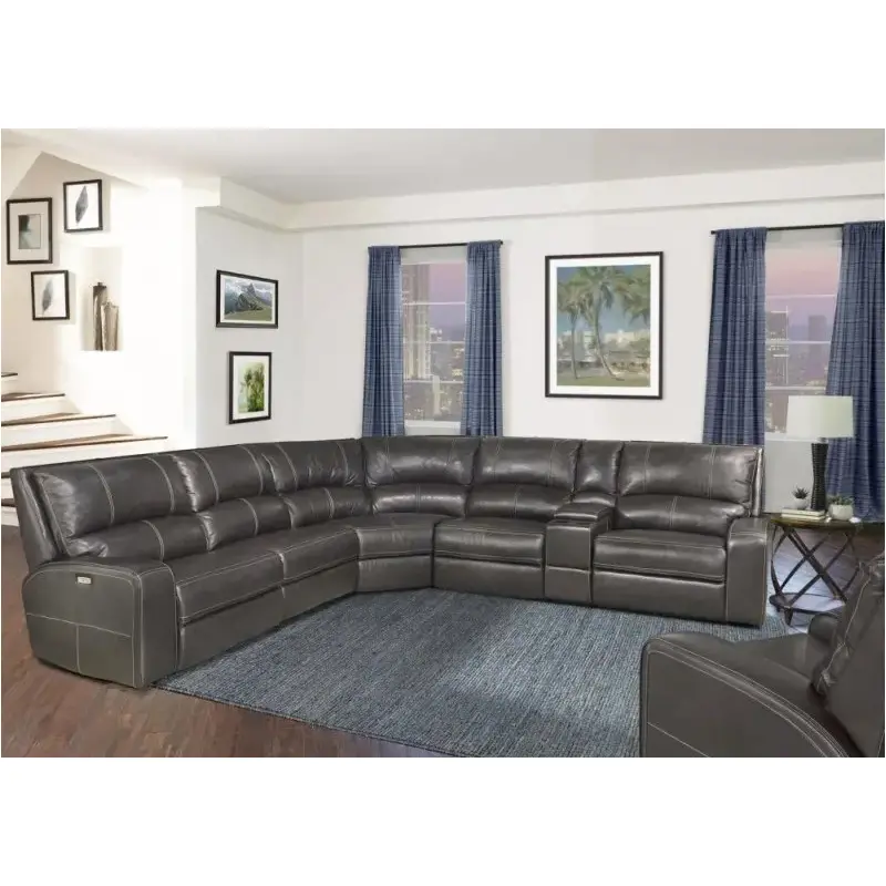 Mswi811lph-twi Parker House Furniture Swift - Twilight Living Room Furniture Sectional