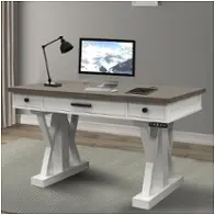 Ame256-cot Parker House Furniture Americana Modern - Cotton Home Office Furniture Desk