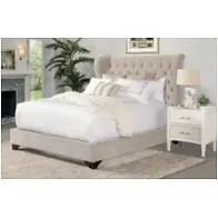 Bchl8000hb-mer Parker House Furniture Chloe - Meringue Bedroom Furniture Bed