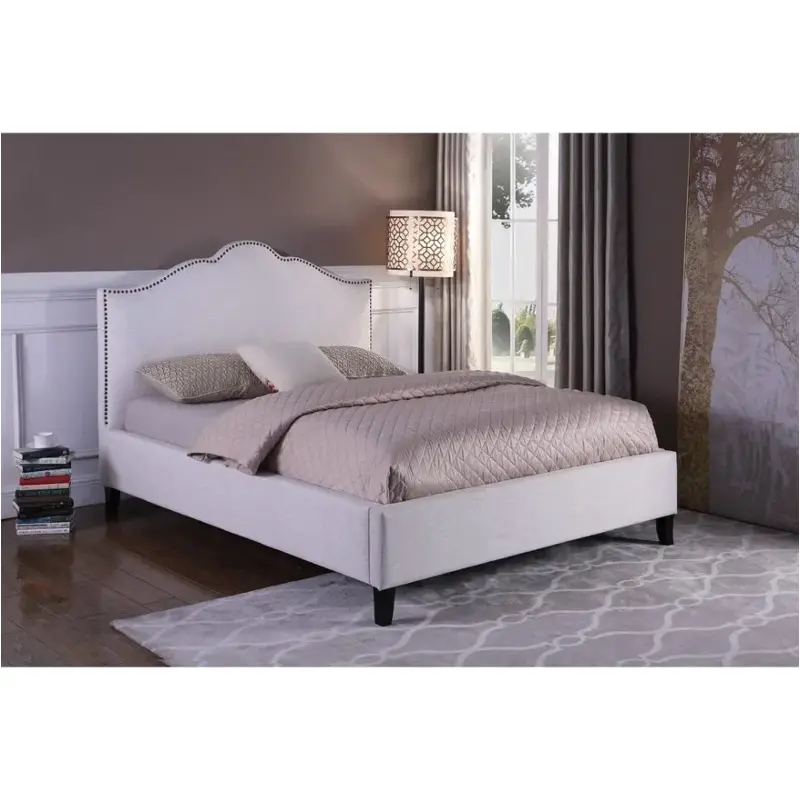 Bjam8000hb-flo Parker House Furniture Jamie - Flour Bedroom Furniture Bed