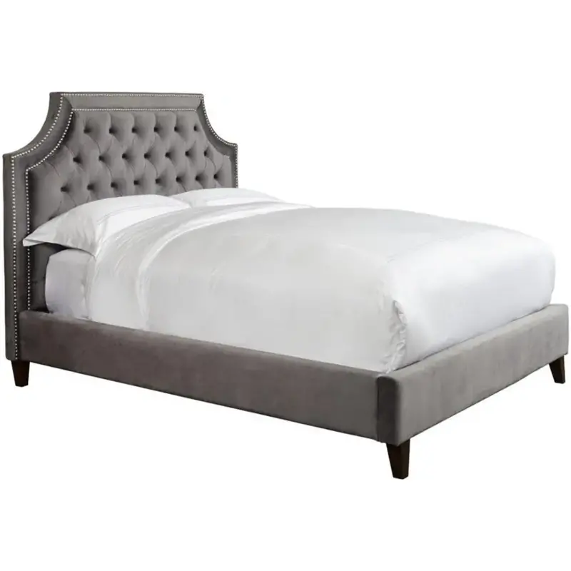 Bjas9000hb-fln Parker House Furniture Jasmine - Flannel Bedroom Furniture Bed