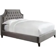 Bjas9000hb-fln Parker House Furniture Jasmine - Flannel Bedroom Furniture Bed