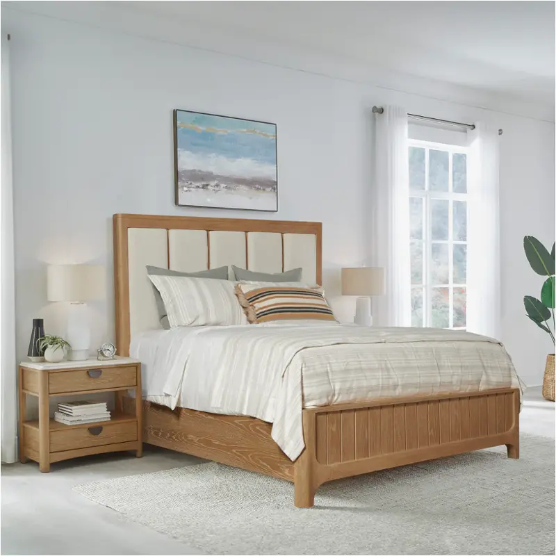 Besc1266-3 Parker House Furniture Escape - Mirage Mist Bedroom Furniture Bed