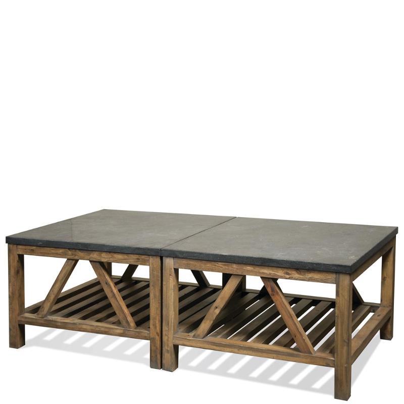 16504 Riverside Furniture Weatherford Living Room Furniture Cocktail Table