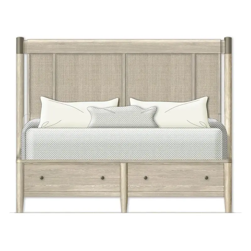 37570-73-76 Riverside Furniture Laguna Bedroom Furniture Bed