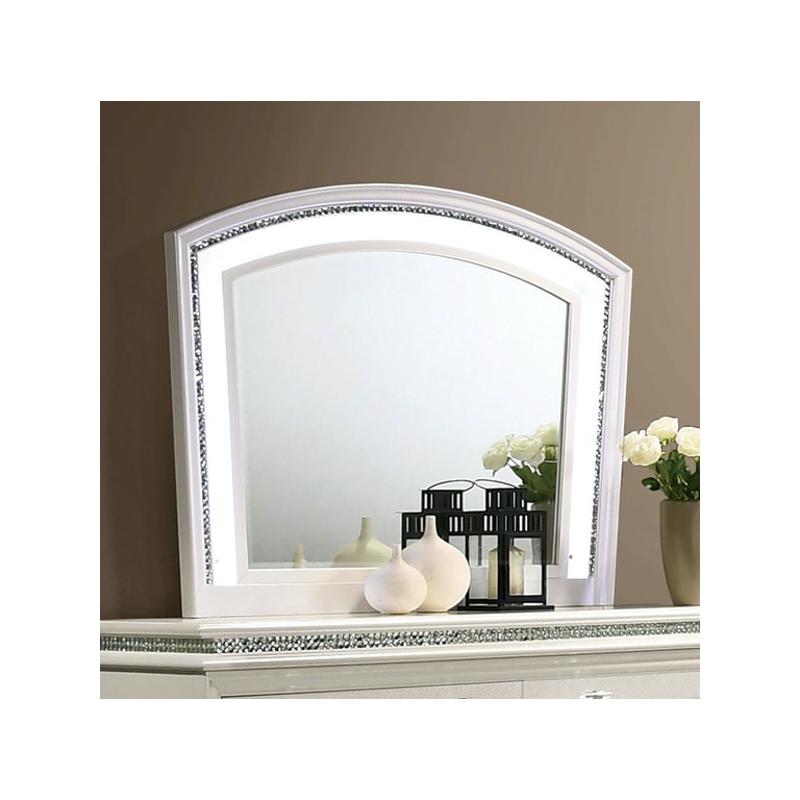 Cm7899m Furniture Of America Maddie Bedroom Furniture Mirror