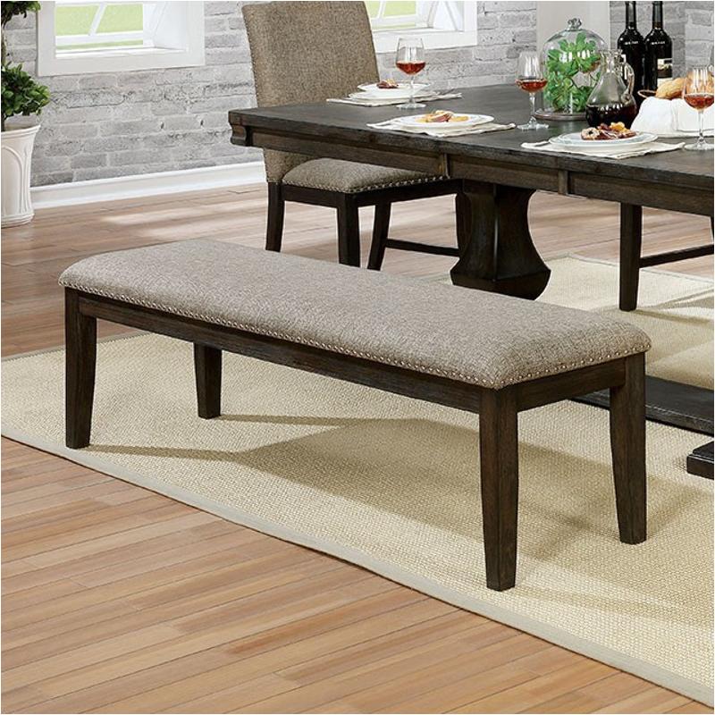 Cm3310bn Furniture Of America Faulk Dining Room Furniture Benche