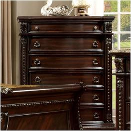 Furniture Of America Fromberg Brown Cherry