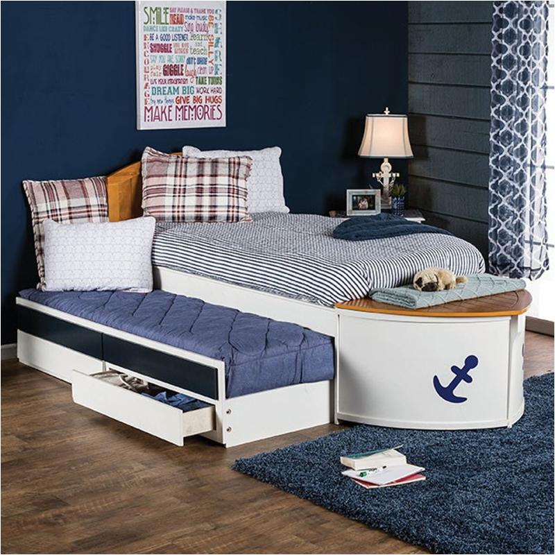 Cm7768 Furniture Of America Voyager Bedroom Furniture Bed