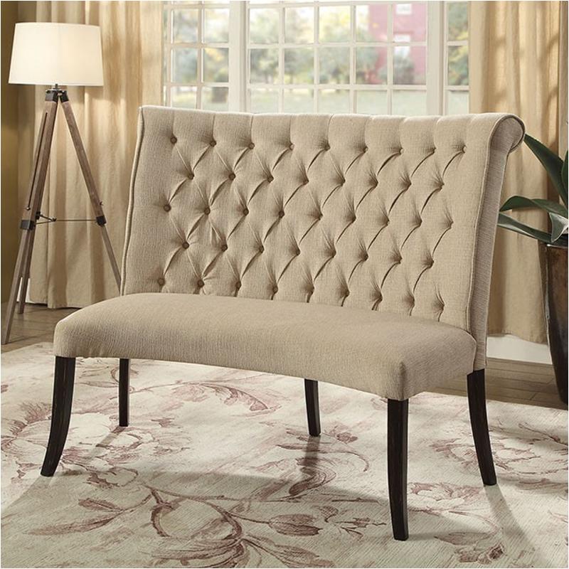 Cm3564rbn Furniture Of America Nerissa Living Room Furniture Benche