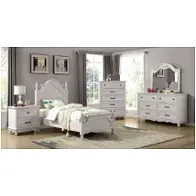 Cm7184t-bed Furniture Of America Georgette Bedroom Furniture Bed