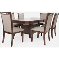 1672-78t Jofran Furniture Manchester - Merlot Dining Room Furniture Dining Table