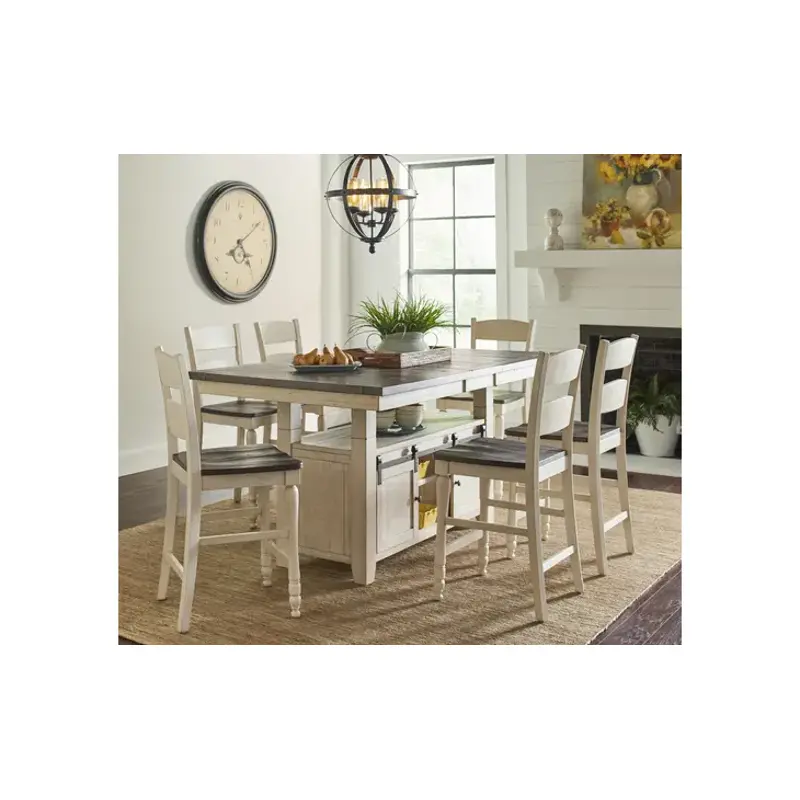 1706-72t Jofran Furniture Madison County - Vintage White Dining Room Furniture Dining Table