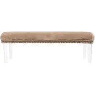 Brianna-bn-mink Jofran Furniture Brianna Accent Furniture Benche