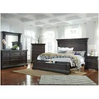 P012-br-k2 Pulaski Furniture Caldwell Bedroom Furniture Bed