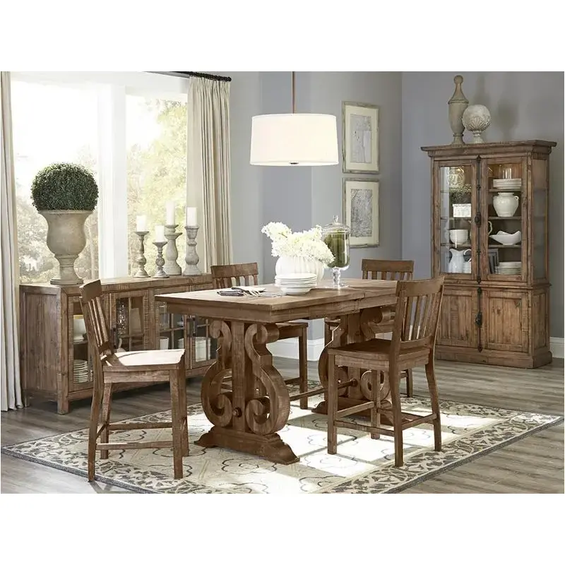 D4209-42t Magnussen Home Furniture Willoughby Dining Room Furniture Counter Height Table