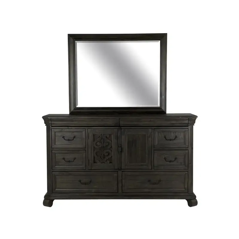 B2491-40 Magnussen Home Furniture Bellamy Bedroom Furniture Mirror