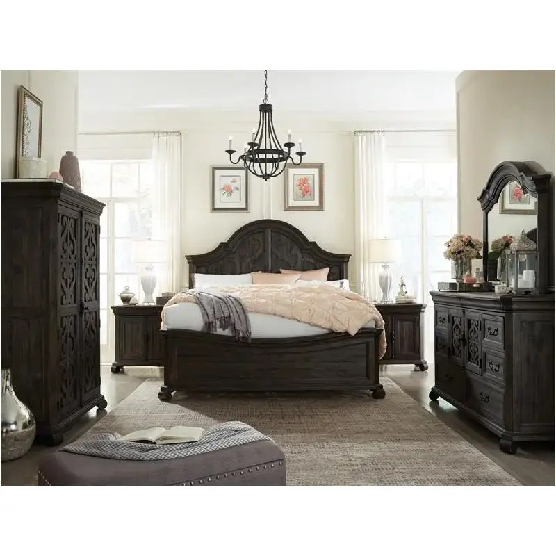 B2491-55h Magnussen Home Furniture Bellamy Bedroom Furniture Bed