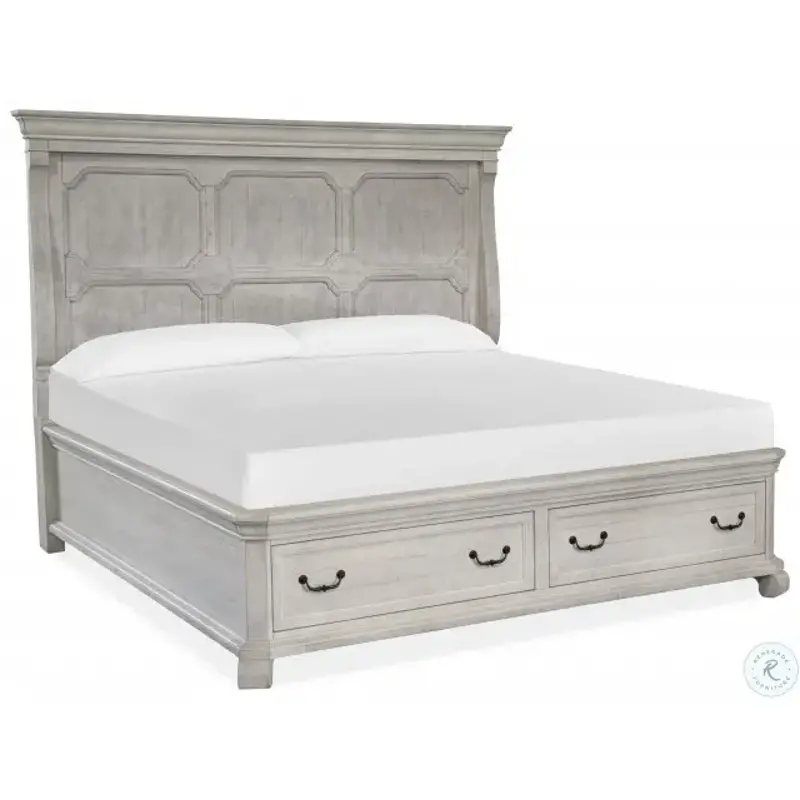 B4436-54b Magnussen Home Furniture Bronwyn Bedroom Furniture Bed