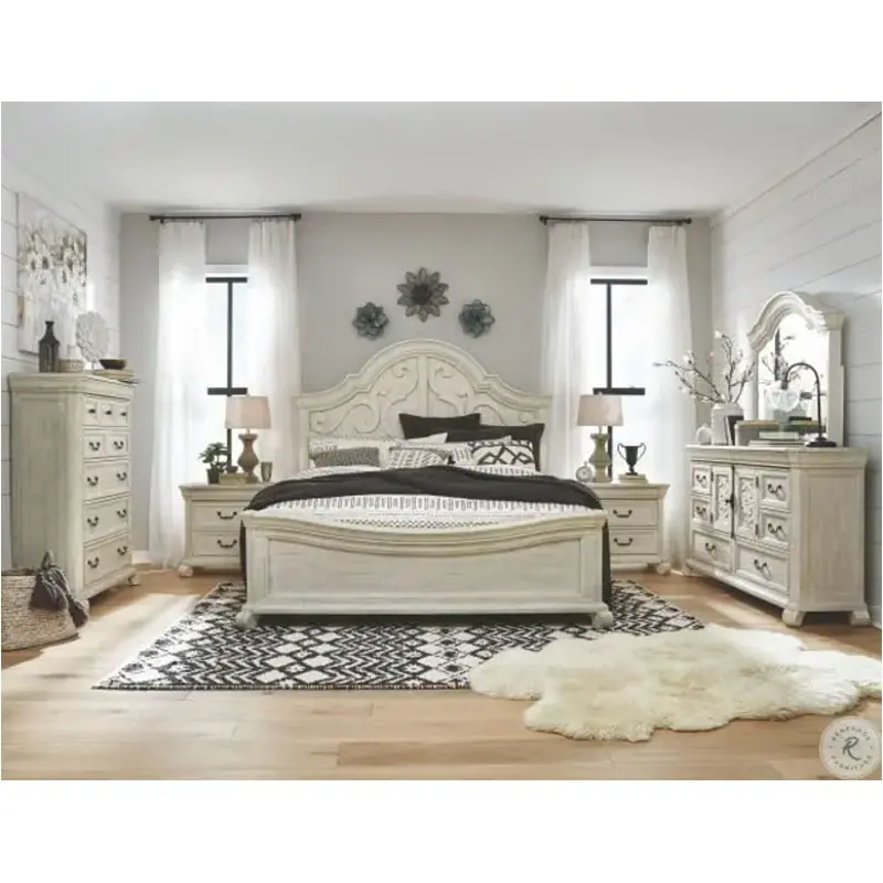 B4436-55 Magnussen Home Furniture Bronwyn Bedroom Furniture Bed