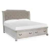 B4436-73 Magnussen Home Furniture Bronwyn Bedroom Furniture Bed