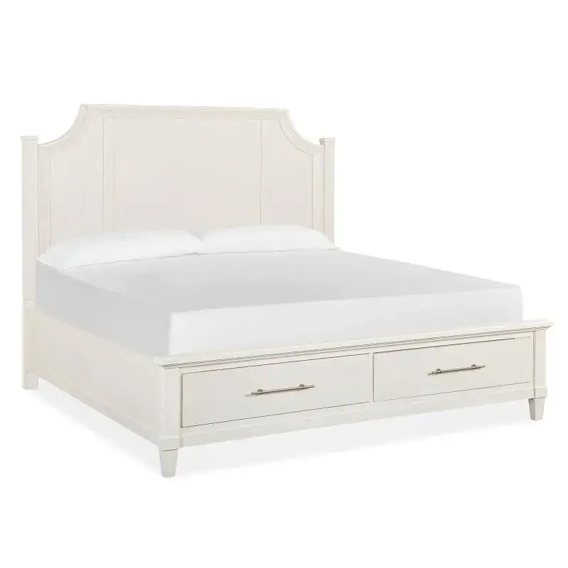 B5003-65h-ck-st Magnussen Home Furniture Lola Bay Bedroom Furniture Bed