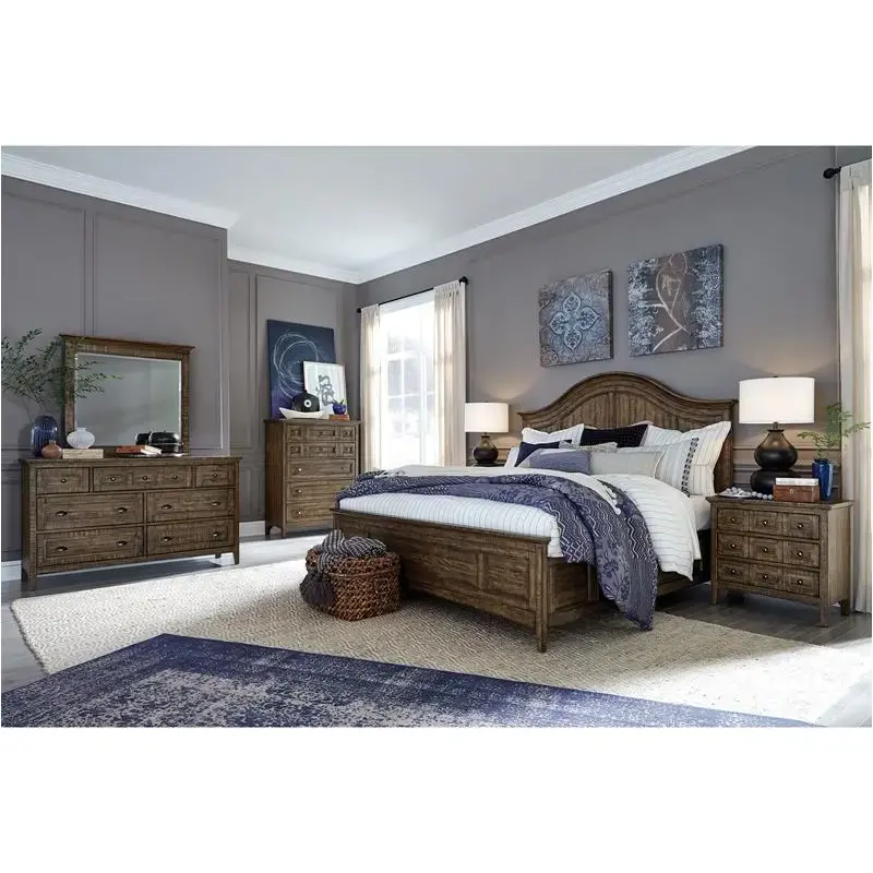 B4398-55h Magnussen Home Furniture Bay Creek Bedroom Furniture Bed