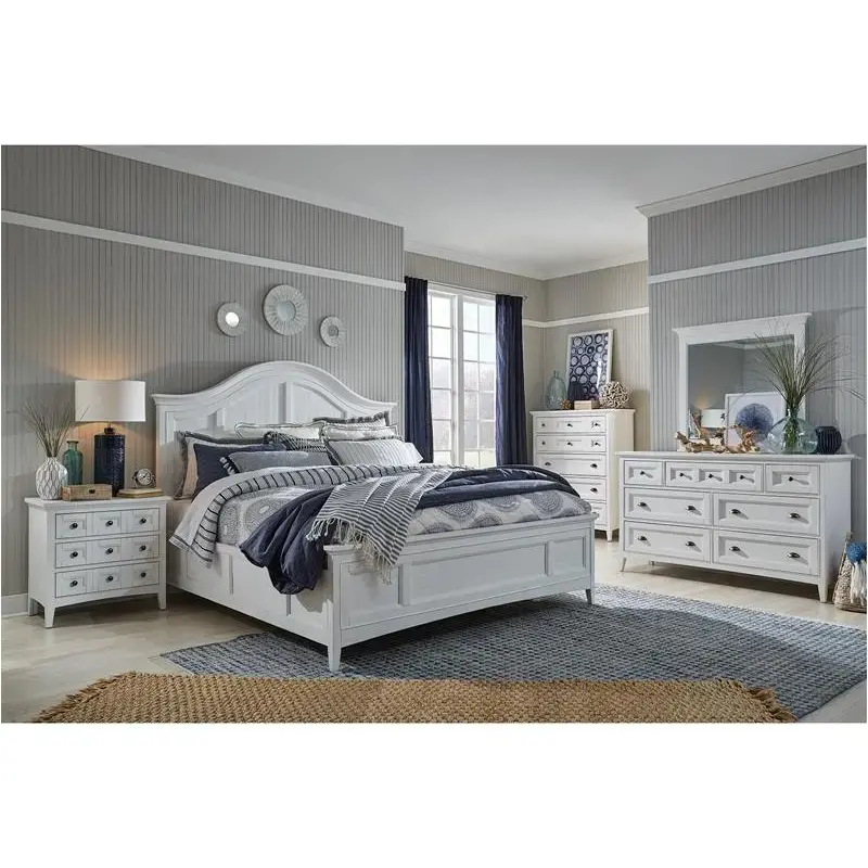 B4400-55h Magnussen Home Furniture Heron Cove Bedroom Furniture Bed