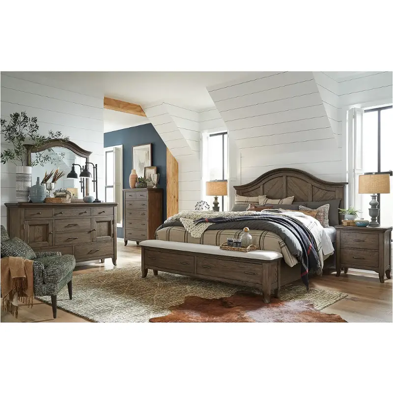 B5011-54-st Magnussen Home Furniture Roxbury Manor Bedroom Furniture Bed