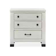 B5321-01 Magnussen Home Furniture Harper Springs - White Bedroom Furniture Nightstand